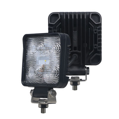 10-30V προβολείς 9 W R23 R10 των μαύρων τετραγωνικών οδηγήσεων προστατευόμενο από τους κραδασμούς