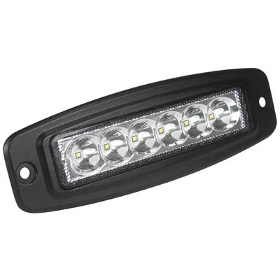 IP69K ATV υψηλή ένταση 6pcs*3w OSRAM φραγμών 6 οδηγήσεων ίντσας εξαιρετικά λεπτών
