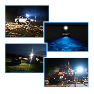 IP69K ATV υψηλή ένταση 6pcs*3w OSRAM φραγμών 6 οδηγήσεων ίντσας εξαιρετικά λεπτών