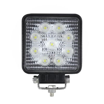 4PCS μαύρη κατοικία φω'των IP67 2160lm εργασίας πλημμυρών των τετραγωνικών οδηγήσεων
