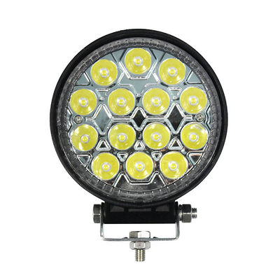 4PCS γύρω από την εργασία ελαφρύ 42W των οδηγήσεων σημείων για τα μηχανήματα εφαρμοσμένης μηχανικής